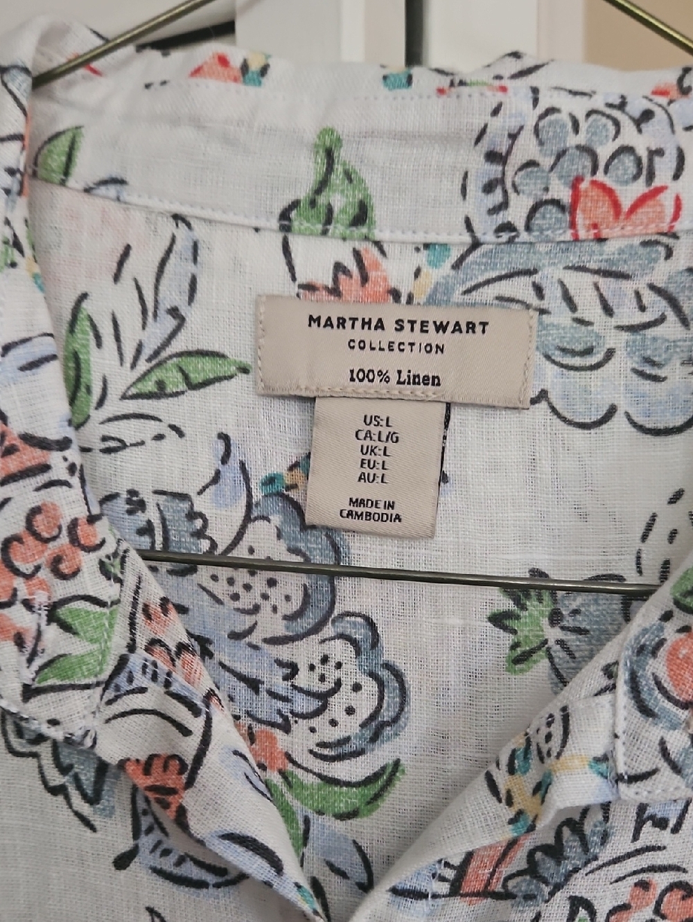 Linen Top/Tunic - Picture 3 of 5